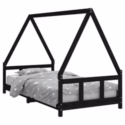 VidaXL 834455, Noir, Bois, 90 x 200 mm, 1 pièce(s)