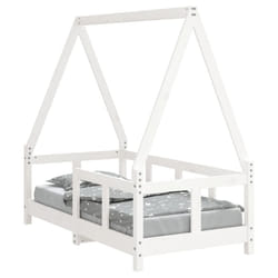 VidaXL 834457 Lit pour enfant Blanc Bois