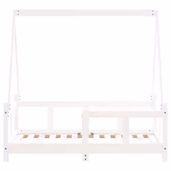 VidaXL 834457 Lit pour enfant Blanc Bois - Vue supplémentaire 5