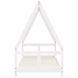 VidaXL 834460 Lit pour enfant Blanc Bois - Vue supplémentaire 4