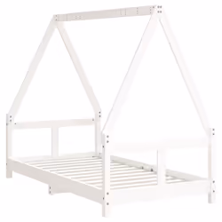 VidaXL 834460 Lit pour enfant Blanc Bois - Vue supplémentaire 6