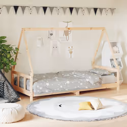VidaXL 834462 Lit pour enfant Bois