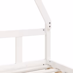 VidaXL 834463 Lit pour enfant Blanc Bois - Vue supplémentaire 6