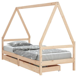 VidaXL 834465 Lit pour enfant Bois