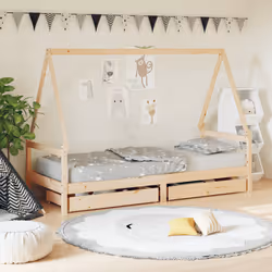 VidaXL 834465 Lit pour enfant Bois