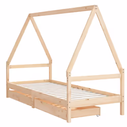 VidaXL 834465 Lit pour enfant Bois