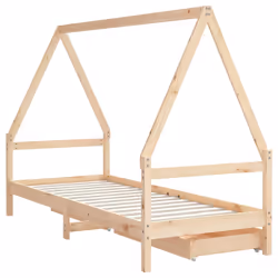 VidaXL 834465 Lit pour enfant Bois - Vue supplémentaire 7