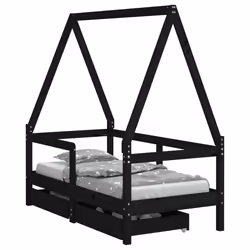VidaXL 834467, Noir, Bois, 80 x 200 mm, 1 pièce(s)