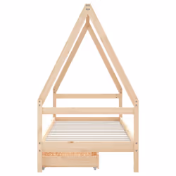 VidaXL 834477 Lit pour enfant Bois - Vue supplémentaire 5