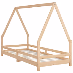 VidaXL 834480 Lit pour enfant Bois - Vue supplémentaire 6