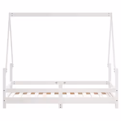VidaXL 834490 Lit pour enfant Blanc Bois