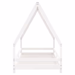 VidaXL 834493 Lit pour enfant Blanc Bois - Vue supplémentaire 4