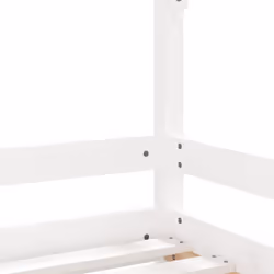 VidaXL 834493 Lit pour enfant Blanc Bois - Vue supplémentaire 7