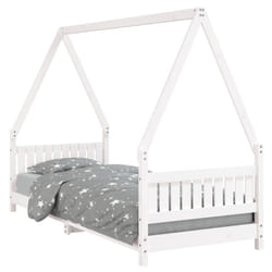 VidaXL 834496 Lit pour enfant Blanc Bois