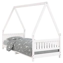 VidaXL 834499 Lit pour enfant Blanc Bois