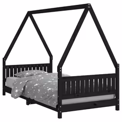 VidaXL 834500, Noir, Bois, 90 x 200 mm, 1 pièce(s)