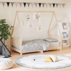 VidaXL 834504 Lit pour enfant Bois