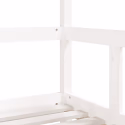 VidaXL 834511 Lit pour enfant Blanc Bois - Vue supplémentaire 7