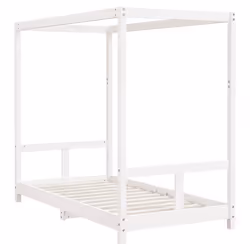 VidaXL 834514 Lit pour enfant Blanc Bois