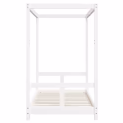 VidaXL 834514 Lit pour enfant Blanc Bois - Vue supplémentaire 5