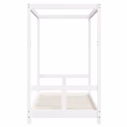 VidaXL 834517 Lit pour enfant Blanc Bois - Vue supplémentaire 5