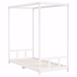 VidaXL 834523 Lit pour enfant Blanc Bois