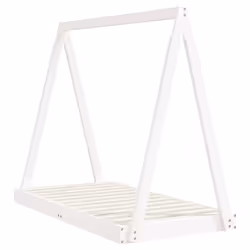 VidaXL 834526 Lit pour enfant Blanc Bois