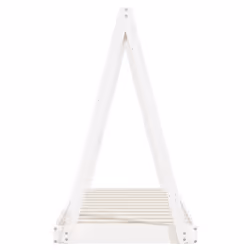 VidaXL 834526 Lit pour enfant Blanc Bois - Vue supplémentaire 5