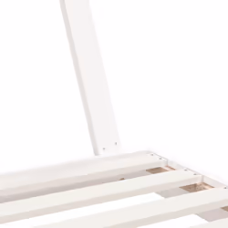 VidaXL 834526 Lit pour enfant Blanc Bois - Vue supplémentaire 6