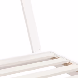 VidaXL 834538 Lit pour enfant Blanc Bois - Vue supplémentaire 6