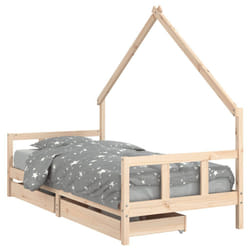 VidaXL 834546 Lit pour enfant Bois