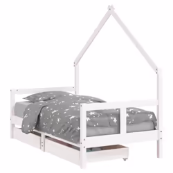 VidaXL 834547, Blanc, Bois, 90 x 190 mm, 1 pièce(s)