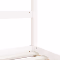 VidaXL 834547 Lit pour enfant Blanc Bois - Vue supplémentaire 8
