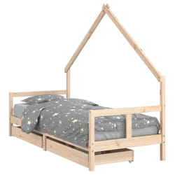 VidaXL 834549 Lit pour enfant Bois