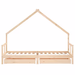 VidaXL 834549 Lit pour enfant Bois - Vue supplémentaire 5