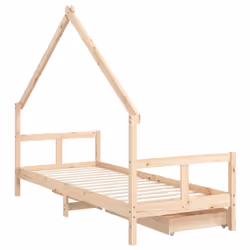 VidaXL 834549 Lit pour enfant Bois - Vue supplémentaire 7
