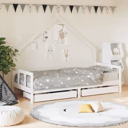 VidaXL 834553, Blanc, Bois, 90 x 200 mm, 1 pièce(s)