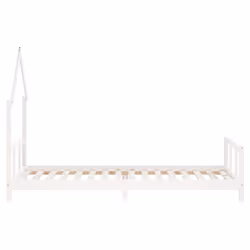 VidaXL 834568 Lit pour enfant Blanc Bois - Vue supplémentaire 5