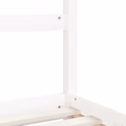 VidaXL 834568 Lit pour enfant Blanc Bois - Vue supplémentaire 7