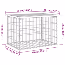 VidaXL 834355 banc de jardin - Vue supplémentaire 8