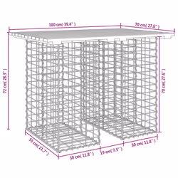VidaXL 834363 banc de jardin - Vue supplémentaire 7