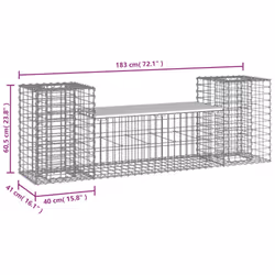 VidaXL 834388 banc de jardin - Vue supplémentaire 7