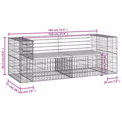 VidaXL 3196238 banc de jardin - Vue supplémentaire 7