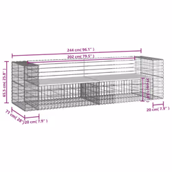 VidaXL 3196239 banc de jardin - Vue supplémentaire 7