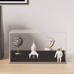 Cette boîte de présentation en acrylique protège entièrement vos articles de la poussière et des dommages. Matériau durable : ...