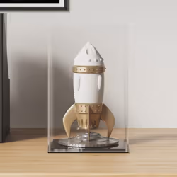 Cette boîte de présentation en acrylique protège entièrement vos articles de la poussière et des dommages. Matériau durable : ...