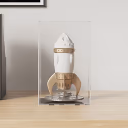 Cette boîte de présentation en acrylique protège entièrement vos articles de la poussière et des dommages. Matériau durable : ...