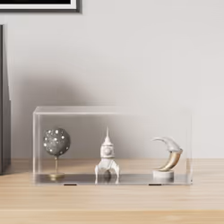 Cette boîte de présentation en acrylique protège entièrement vos articles de la poussière et des dommages. Matériau durable : ...