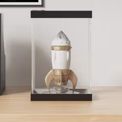Cette boîte de présentation en acrylique protège entièrement vos articles de la poussière et des dommages. Matériau durable : ...