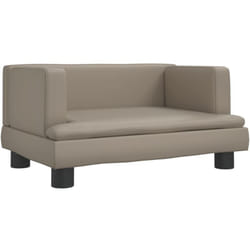 Vidaxl - Canapé pour enfants cappuccino 60x40x30 cm similicuir